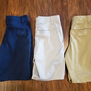 Bundle of 3, Boys Under Armour Golf Shorts